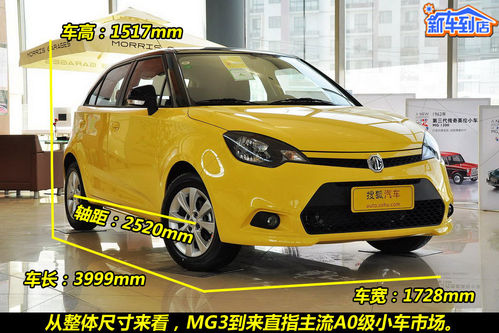 MG 3 实拍 图解 图片